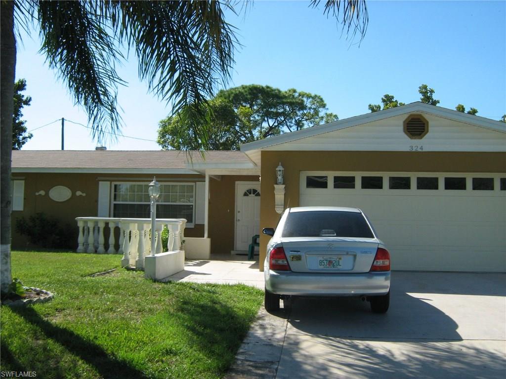 WELL MAINTAINED HOUSE IN CENTRAL LEHIGH. NICE NEIGHBORHOOD CLOSE TO LEE BLVD. NEW ROOF IN 2016. UPDATED A/C. TILE ALL THROUGHOUT THE HOUSE. MATURE FRUIT TREES. SHED FOR EXTRA STORAGE.