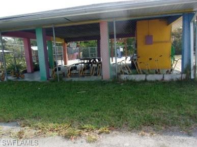Located in the up and coming commercial area/ would be a great place for a food truck park.