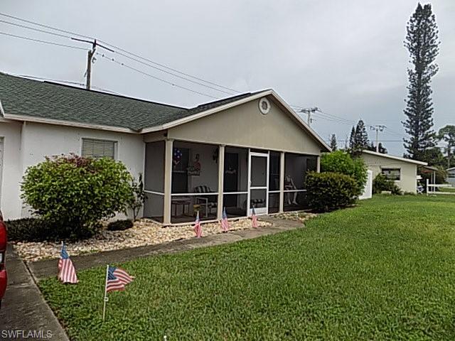 This home is just waiting for the homeowner to come in and make it their own.  New roof installed in 2017, new drainfield in 2019, Lanai rescreened in 2019, New complete AC unit 2018, New circuit breaker box in 2017, new kitchen appliances in 2019-2020, beautiful privacy fence installed in 2019.  The home is very spacious and located in the San Carlos Park Subdivision convenient to FGCU.  Great yard for gardening.  Do miss the opportunity to see this great home.