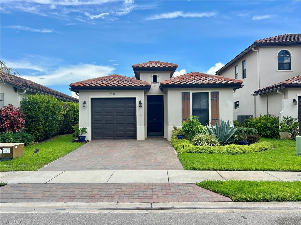 ***VA MORTGAGE AT 4.75% INTEREST!!***ASSUMABLE BY VETERAN!!***GORGEOUS LAKE VIEW!!*** Welcome to 5507 Useppa Dr, a BEAUTIFULLY MAINTAINED SINGLE-FAMILY HOME in the desirable COQUINA AT MAPLE RIDGE community of Ave Maria. Offering 1,344 SQFT of living space, this 2-BR+DEN/2-BA home with a 1-CAR GARAGE combines comfort, style, and BEAUTIFUL LAKE VIEWS.

A SCREENED FRONT ENTRY adds convenience and creates a welcoming arrival. Inside, the BRIGHT KITCHEN features WHITE CABINETRY, a WHITE SUBWAY TILE BACKSPLASH, and AMPLE STORAGE, opening to the main living area for easy everyday living. There is NO CARPET, with TILE FLOORING throughout the main living areas and LUXURY VINYL PLANK FLOORING in the bedrooms and den for a clean, modern look and easy maintenance. A NEWER A/C SYSTEM and FOUR CEILING FANS provide year-round comfort.

The SCREENED LANAI features a PICTURE-SCREEN ENCLOSURE, offering UNOBSTRUCTED VIEWS OF THE TRANQUIL LAKE. With NO NEIGHBORS DIRECTLY ACROSS THE LAKE, the home offers an added sense of privacy and openness.

A SPECIAL FINANCING FEATURE may be available: the home has an EXISTING MORTGAGE WITH A 4.75% INTEREST RATE that may be ASSUMABLE BY AN ELIGIBLE VETERAN, subject to lender approval and loan qualification.

Residents enjoy ACCESS TO THE MAPLE RIDGE CLUBHOUSE, featuring a RESORT-STYLE POOL, FITNESS CENTER, PICKLEBALL COURT, PLAYGROUND, and SOCIAL AMENITIES, as well as the FITNESS CENTER IN AVE MARIA’S TOWN CENTER. Ave Maria is also recognized as a BLUE ZONE COMMUNITY and offers PARKS, WALKING AND BIKING TRAILS, GOLF, RESTAURANTS, SHOPPING, COMMUNITY EVENTS, AVE MARIA ELEMENTARY, AVE MARIA CATHOLIC ACADEMY, and AVE MARIA UNIVERSITY.

5507 Useppa Dr offers a wonderful opportunity to enjoy LAKEFRONT LIVING, THOUGHTFUL UPDATES, and the AVE MARIA LIFESTYLE in one of the community’s most popular neighborhoods. Ave Maria: where community meets paradise!