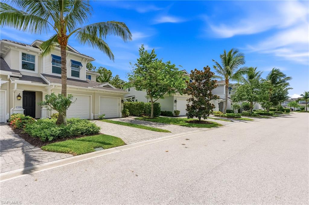 Year Round Rental at this Newer Carriage Home in Avalon of Naples. A second floor end unit features 2 bedrooms and a den. Unwind in the spacious master suite, which includes a large bedroom, over-sized walk-in closet, and dual-sink bath with linen cabinet, large enclosed shower, and water closet. The gourmet kitchen features a center island and opens to a dining nook and the family room. Enjoy relaxing moments on the large covered lanai.