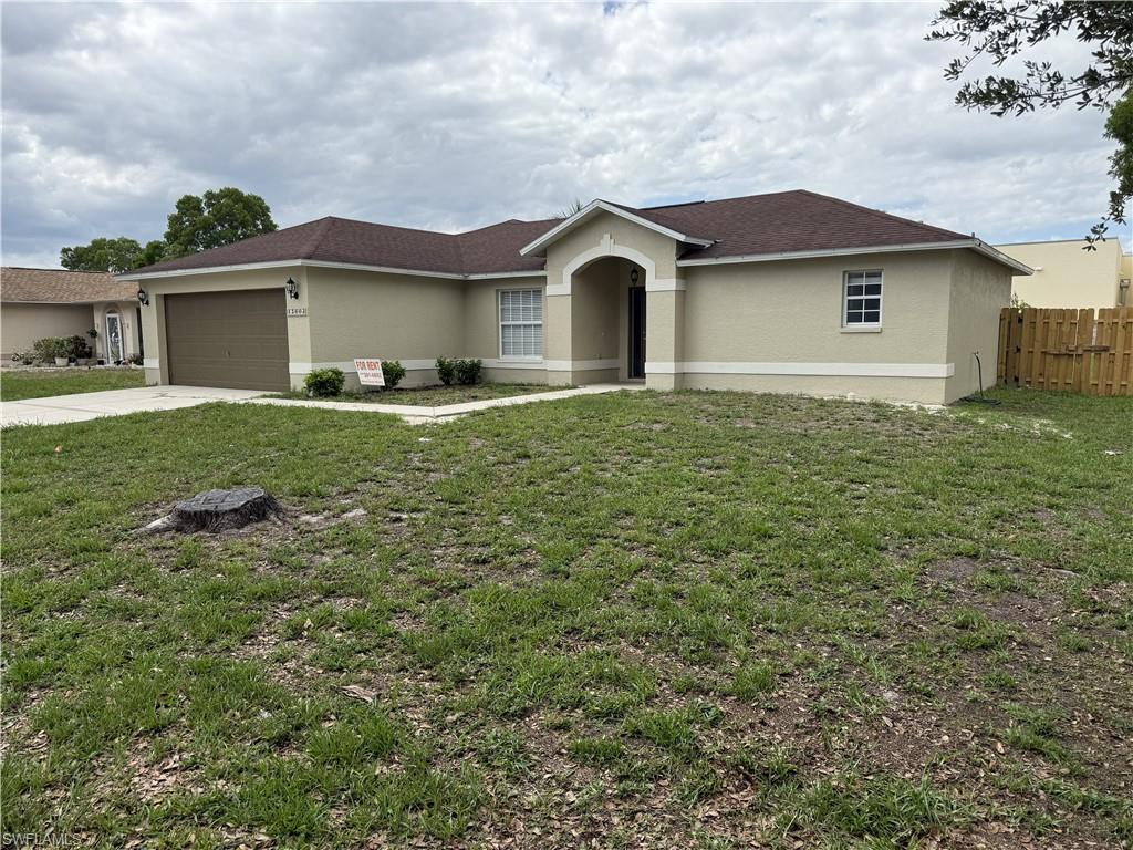 3-bedroom, 2-bath home in Fort Myers, FL, combining modern finishes with functional living spaces. The interior features tile flooring, a living room, and a walk-in closet, plus extra storage for convenience. Modern Kitchen and on-site laundry adds everyday practicality. Step outside to a patio for outdoor enjoyment, and benefit from a two-car garage. Located in an HOA community, this home offers contemporary updates and thoughtful details throughout.
