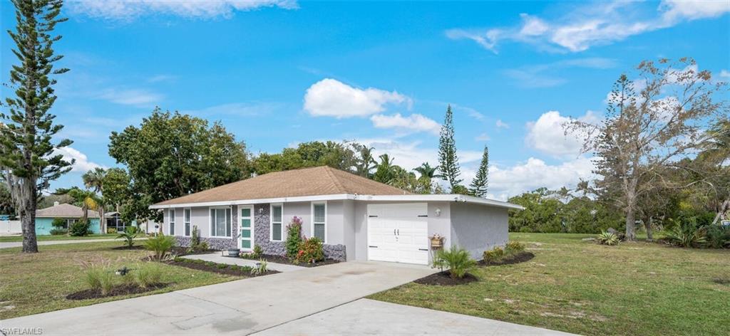 If you are looking for a deal here it is! Highest and best offer by Sunday March 24 at 5PM. Asking $41 a square foot less than recent solds! New appraisal justifies the massive recent price drop. Rio Vista in Old Bonita is a small enclave of just 18 homes three blocks from the Bonita Springs downtown redevelopment district. Numerous million dollar homes in the neighborhood. Only four miles to Bonita Beach and the Gulf. This home has a completely updated interior with plenty of room for family and friends. The roof and AC are less than 10 years old. Park the boat or RV on the oversized lot. Walkers, bikers and kayakers are welcomed in this section of town. Bonita Springs is centrally located between Naples and Ft Myers. No deed restrictions or expensive HOA fees. Live and let live!