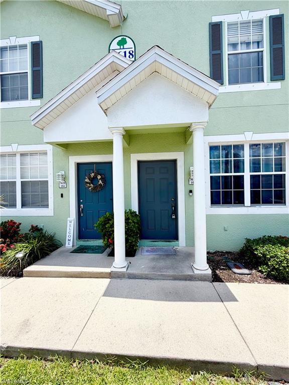 Welcome to Forest Lake Townhomes, a gated community in the heart of Fort Myers with easy access to shopping, dining, major roadways, Page Field, downtown, and Southwest Florida’s beautiful beaches. 3618 Pine Oak Cir., #105 is a two-bedroom, two-and-a-half-bath townhouse and offers 1,206 square feet of living space with a comfortable layout, an open living area, and a convenient first-floor guest bath. The kitchen features newer black stainless steel appliances. The washer and dryer are included upstairs, too. The A/C was replaced in 2019. Residents of Forest Lake Townhomes enjoy two assigned parking spaces plus ample guest parking, beautifully landscaped grounds with tropical palms and flowering shrubs, a community pool, BBQ areas, a clubhouse, playground, gated entry, and more. HOA fees include cable, internet, and exterior grounds maintenance. Flood insurance is not required. This is an excellent opportunity to own an affordable home in a convenient Fort Myers location.
