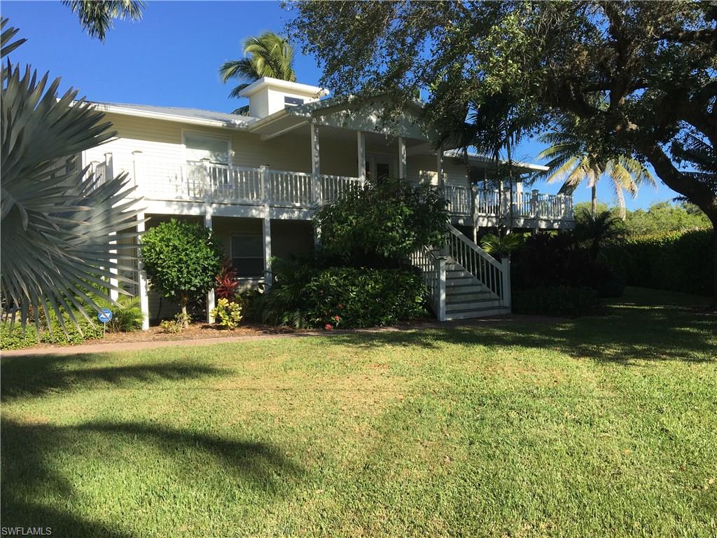 This is a boaters dream home. This 3bd 3ba elevated canal front  home is located just 3 homes from Matlacha pass & just minutes from open water & the gulf & outer islands. The interior upgrades include remodeled kitchen with granite counter tops--stainless appliances--upgraded cabinets & large diagonal tile. Walk out of your great room to a screened lanai with views out over Matlacha pass. Inside stairway leads you to the lower level where there is a laundry room & third bedroom & bath w/entertainment--living room that opens to another screened porch at ground level. exterior features include beautiful landscape & trees, privacy hedges down both sides of your lot. There are two boat lifts 1 is a four motor 20,000 plus # lift with a wraparound dock with composite decking for a 35--40 ft boat. The other lift is covered set up for a flats or bay boat 18 to 22 ft.
