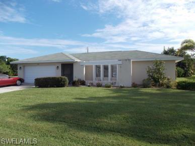 This charming home is a great opportunity to move in or use it as investment property. New roof will be done until mid of May! New A/C installed and inside fresh painted. Large living room and the family room has a built in Custom Entertainment Center. Beautiful kitchen with granite counter tops, lots of cabinets, breakfast bar and pass thru window to the screened under truss lanai. The bathrooms feature also granite counter tops and one has access to the lanai. Because you have enough room to build a pool, it would be an awesome pool bath. The master bedroom has a custom closet to organize all your cloth. The garage is men’s heaven with all the storage place for the tools. Home in move in condition!