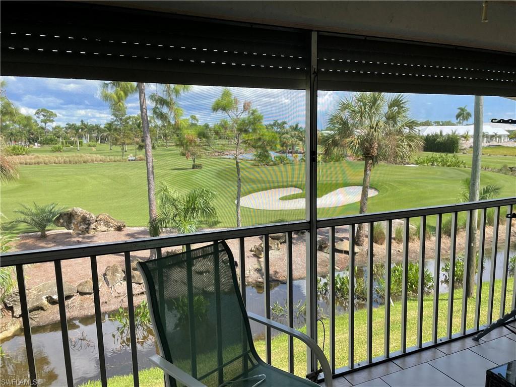 Beautiful golf course view with NO Glades golf course fees - only $1,150 a Quarter. Convenient community located 3 miles to 5th Ave, 3rd Street and the beaches of Olde Naples! Community pool near the front door and nice-sized lockable storage unit for bikes, beach gear of other storage. A great investment or opportunity under $200K to buy in this location close to the Naples action with low maintenance fees and Pet Friendly!