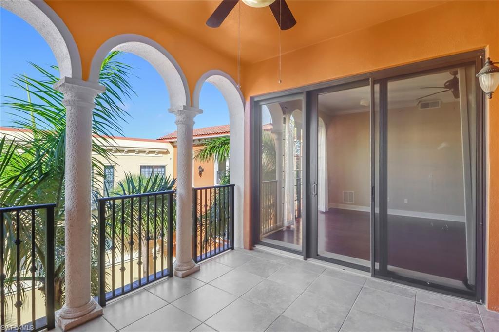 Rarely Available and highly sought after 2 bedroom 2 bathroom+ den TOP FLOOR unit in The Residences at Coconut Point. This penthouse-esque, maintenance free condo has been meticulously maintained and is perfect for the most discerning buyers. This unit is equipped with a newer A/C that includes a UV filtration system, newer water heater, upgraded stainless steel appliances, crown molding, and private tiled patio with western exposure showing unique sunset views. With 5 1/4 inch baseboards, solid eight foot core doors, hurricane impact glass windows and sliders and concrete construction, The Residences at Coconut Point is built like a fortress. Enjoy a private fitness center, resort style pool/spa/grilling station. Coconut Point HOA includes water, premium cable with HBO and X1 package, high speed internet, and more. Situated just steps away from the most desirable restaurants, shops, and experiences in all of Estero. The Residences at Coconut Point is truly a one-of-a-kind residential opportunity in SWFL. Uniquely located just minutes away from Bonita Springs and Naples beaches and restaurants. And, just a 15 minute drive to SWFL International Airport.