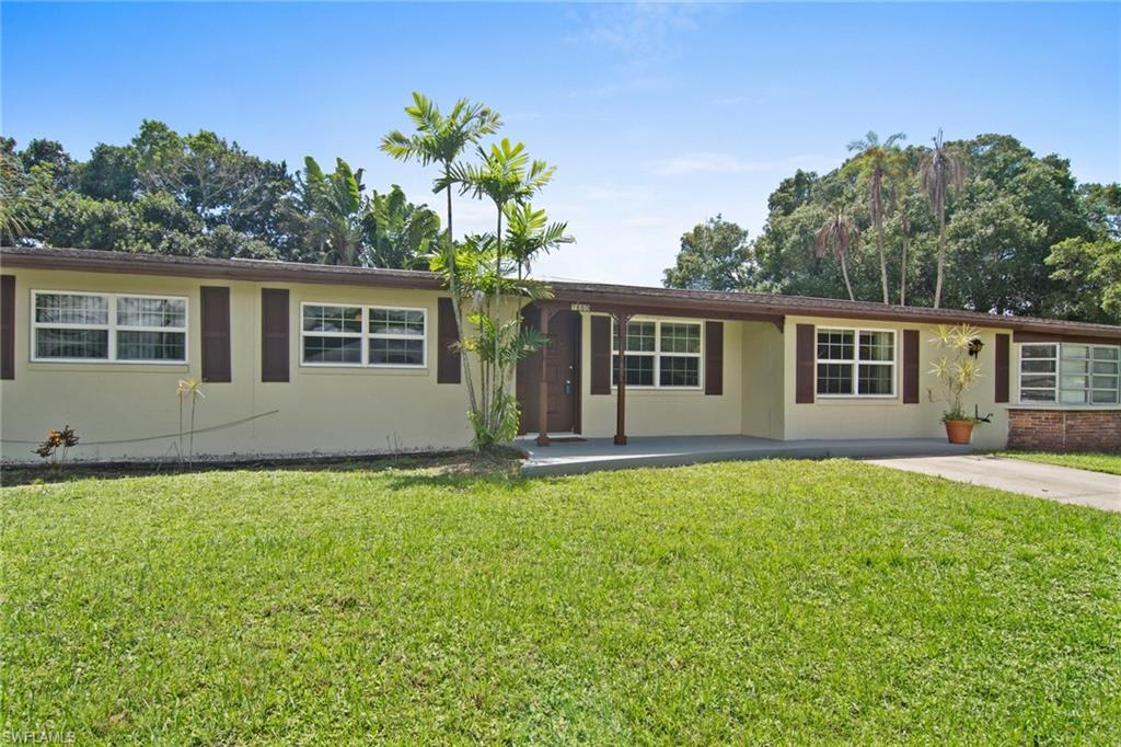 Spacious 4 bedroom 3 bath POOL home with extra workshop in great location! Home has been updated with newer tiles, roof, appliances, hurricane panels and more... There are 2 master suites and home has split floor plan... Big family room for TV and entertainment... Lovely kitchen with granite counters & back splash, solid wood oak cabinets, brand new refrigerator and range... Enjoy pool and sun deck after days work and fire pit for conversation....You would love big den for office or kid's study room. Big utility room with washer & dryer... Oversize insulated garage with storage, window AC and work bench... 1-year American Home Shield Warranty is included... Newer paint, roof, hot water heater...  Oversize fenced lot, mature trees and big detached workshop... Look at measurements for room sizes... You are minutes to downtown, malls, hospital, schools, shopping, entertainment, spring training, I-75 and airport... White sand beaches are within 20-30 minutes... Sold AS IS with right to inspection, Kitchen trash compactor does not work... SELLER WILL GIVE NEW SHINGLE ROOF AS PART OF CLOSING. THERE WERE SHINGLES LOST DURING HURRICANE IRMA, BUT NO LEAKS.