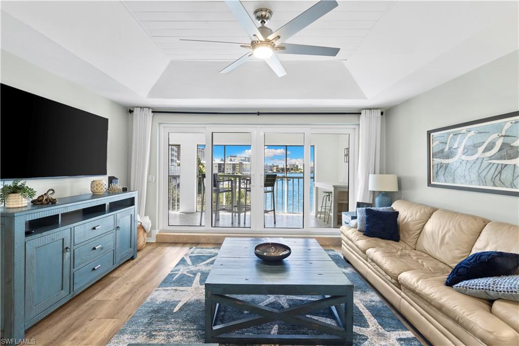 The required milestone inspection report has been completed, and all recommended work is currently in progress and expected to be completed this month. The improvements are cosmetic in nature and include exterior painting, electrical updates, and other enhancements to refresh and update the appearance of the building.  The interior space is a beautifully renovated 3-bedroom condo nestled in one of Naples' most desirable coastal communities. Perfectly positioned along the bay and just a short stroll to the pristine sands of Vanderbilt Beach, this residence offers a rare blend of modern elegance and effortless coastal living. Step inside to discover a light-filled, open-concept interior, stylish light fixtures, and wide-plank flooring throughout. The chef-inspired kitchen features stunning Quartzite countertops and custom cabinetry, all designed to complement the home’s sophisticated coastal style. Unwind in the spacious living area where expansive windows frame sweeping bay views and spectacular sunsets that paint the sky each evening. Whether you're entertaining or relaxing, this space sets the tone for tranquil waterfront living. Additional highlights include: Under-building parking for two vehicles, A heated saltwater pool overlooking the bay, Quick access to boating, paddleboarding, and other water activities, Close proximity to white-sand beaches, dining, and shopping. Don't miss this rare opportunity to own a piece of paradise in Vanderbilt Beach. Pelican Bay Park will be home to 10 public Pickleball courts - set to open this year! Looking for rental income! Rented for 2027 season at 31k (Jan - March). Exterior work nearly completion. All cosmetic but looks amazing - new lighting, paint and fixtures