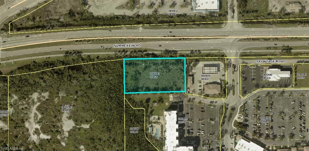 The last remaining outparcel on Summerlin Rd. in a Publix-anchored shopping center, near 7-Eleven (Mobil), Residence Inn, Shell Point, Marriott Sanibel Harbour Resort & Spa, and is located 18 miles from RSW and 13 miles from I-75 on the left side of Summerlin Rd. heading west to Sanibel Island, zoned CPD.