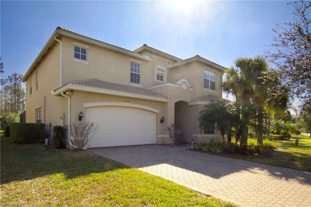 This is the quintessential family home and neighborhood. Family friendly community center. This community is centrally located and just a few miles from Jet Blue Park! Offering over 3600 sq ft, 5 bedroom, 4 full baths, wood and wrought iron staircase, crown molding throughout and tray ceilings. Kitchen with a center island, gorgeous granite, granite back splash, upgraded cabinets, and stainless steel appliances and family room, surround sound speakers, separate formal living and dining. Spacious Master bedroom with large His and Hers walk in closets, a large soaking tub dividing his and hers sinks, walk in shower tiled throughout. The second floor bedrooms with walk in closets, Jack and Jill baths, and guestroom with separate bath. New paint throughout, 2nd floor laundry and family loft area.