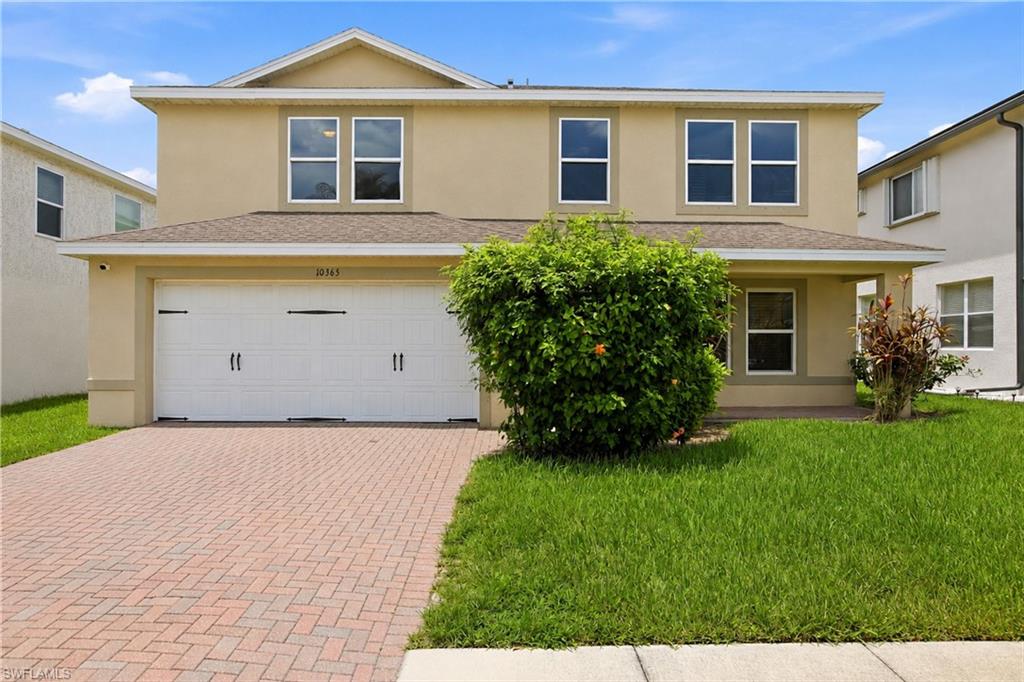 One or more photo(s) has been virtually staged, AI generated or rendered.  Best Deal of the Summer in Marblebrook – Spacious Family Oasis with Water Views!
Discover one of the largest homes built in the highly sought-after Marblebrook community in Lehigh Acres! This single-family residence offers 4 bedrooms plus a versatile loft (perfect for a 5th bedroom, home office, or playroom), giving everyone in your family plenty of space to live, work, and relax. 
Step inside to find thoughtful design and everyday convenience. On the first floor, a private guest bedroom features its own ensuite full bath and generous walk-in closet—ideal for multi-generational living, guests, or in-laws. Upstairs, the expansive primary suite is a true sanctuary with double walk-in closets, a luxurious garden tub, and a separate shower for ultimate relaxation. Every bedroom boasts walk-in closets, and the spacious second-floor laundry room makes chores effortless. 
The heart of the home is the efficiently laid-out kitchen, complete with a walk-in pantry and a breakfast bar that opens directly into the great room—perfect for casual meals and family gatherings. Outside, unwind on the under-truss lanai while enjoying serene water views. The large backyard offers ample room for a future pool, creating your own private Florida resort right at home. 
Marblebrook delivers the ideal neighborhood lifestyle with central water and sewer, sidewalks, and a gated entry for peace of mind. Residents love the community Amenity Center, featuring a resort-style pool, fitness center, clubhouse, and playground—all just steps from your door.
Located in the heart of Lehigh Acres, this home is conveniently close to top-rated schools, Veteran’s Park, and vibrant Downtown Lehigh Acres for shopping, dining, and entertainment. Quick access to I-75, SR-82, Fort Myers, and RSW International Airport makes commuting and travel a breeze.
Additional money-saving benefits: This property is not in a flood zone (no flood insurance required!) and has no CDD, potentially saving you thousands of dollars each year compared to other communities.
Don’t miss this rare opportunity to renovate, update and add your own touch to this spacious home in one of Lehigh Acres’ best communities—at a summer price that won’t last long!