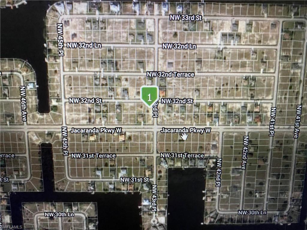Nice oversized corner property. Close to Public 18 hole Golf course. Build a new home. New homes under construction in the area and Gulf access canals.