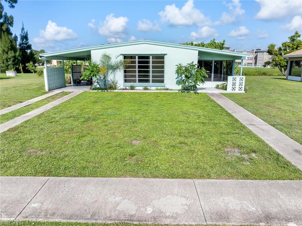 Investor opportunity with strong upside potential!
This 2-bedroom, 1-bath property is located in the heart of Port Charlotte, one of Southwest Florida’s growing and high-demand markets. Conveniently positioned just minutes from US-41, shopping, dining, and major medical facilities, this property offers a desirable location with excellent accessibility.
Features include a NEW A/C (2025), granite countertops, a functional layout ready for customization, peaceful water views, and a spacious patio with potential to enhance outdoor living. The property also includes a backyard storage shed for added utility. Enjoy close proximity to Port Charlotte Beach Park and the expanding Sunseeker Resort Charlotte Harbor, supporting continued growth and long-term value in the area.
This property presents a great opportunity for buyers looking to renovate and maximize potential.
Property is being sold AS-IS.
Buyers to perform their own due diligence.