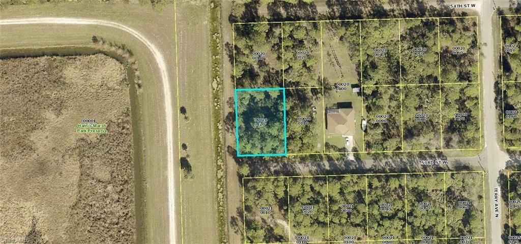 Oversize corner lot with a canal view on a dead end street, don't miss the opportunity own this great residential lot.