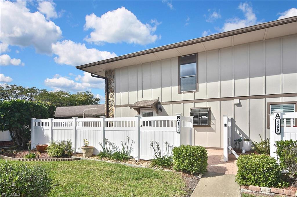 Welcome to this spacious 2-bedroom, 1.5-bath townhouse-style condominium located in the desirable Caloosa Bayview Condominium Association along the highly sought-after McGregor Corridor in Fort Myers. This well-maintained home offers a functional two-story floor plan with generous living and dining areas, two spacious bedrooms, a screened lanai, and a reserved covered parking space.

This unfurnished annual rental provides the perfect opportunity to make the space your own while enjoying the convenience of maintenance-free living in a beautifully landscaped community.

Residents of Caloosa Bayview enjoy outstanding amenities, including a heated community pool, clubhouse, fitness center, sauna, tennis and pickleball courts, bocce court, library, and scenic walking areas.

Ideally located just minutes from Cape Coral, Downtown Fort Myers, Fort Myers Beach, Sanibel Island, shopping, dining, healthcare facilities, and RSW International Airport, this home offers exceptional convenience and easy access to everything Southwest Florida has to offer.

Rent includes trash removal. Tenant is responsible for water, electric, internet, and any other applicable utilities.

No pets. No smoking. Association approval required.

Don't miss this opportunity to enjoy year-round living in one of Fort Myers' most convenient and well-maintained communities. Schedule your private showing today!