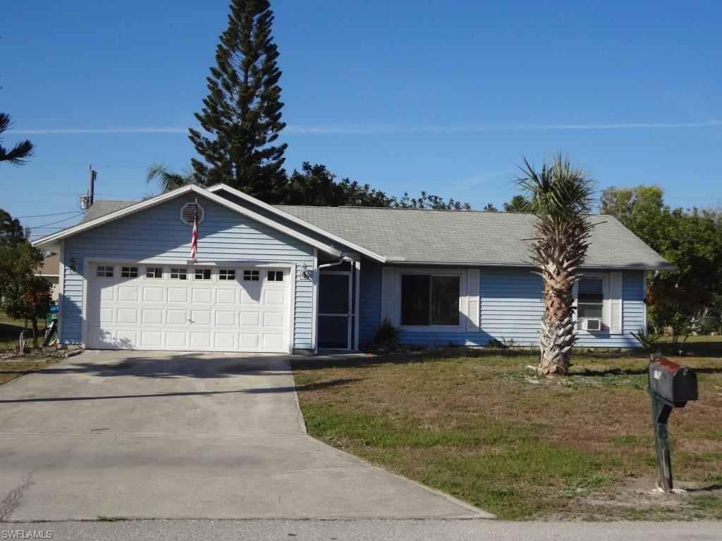 Conveniently located in the middle of Cape Coral.  Near Cape High School, Publix, Target, Lowe's, restaurants and banks.  Quick access to Veteran's Pkwy.  House is priced to sell.  Make an appointment to view.
