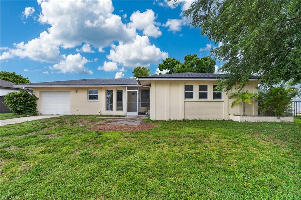 Opportunity knocks with this centrally located 3-bedroom home in the heart of Southeast Cape Coral. Whether you’re an investor searching for your next rental property, a first-time buyer looking to build equity, or a handyman ready for your next project, this home offers outstanding potential.

Much of the major infrastructure has already been addressed, including a new roof in 2022, complete re-pipe in 2026, and impact-resistant windows, helping reduce future maintenance costs while leaving plenty of room to add your own cosmetic updates and personal touches.

The home features an enclosed Florida room with its own mini-split air conditioning system, providing additional flexible living space perfect for a home office, hobby room, or family room. Connected to city water and sewer, the property is conveniently located east of Del Prado Boulevard with easy access to shopping, dining, schools, and the Midpoint Bridge for a quick commute to Fort Myers.

If you’re looking for an affordable home with solid fundamentals and the chance to create value through updates and improvements, this could be the opportunity you’ve been waiting for. Schedule your showing toda