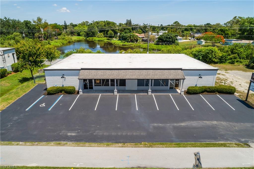 Commercial Building
12538 & 12546 Palm Beach Blvd. Fort Myers Fl 33905
6,000 sq ft recently painted 2026 new roof 2024 sign is grandfathered.
Lot 175 frontage on Rt 80 lot depth 120’ 12 parking spaces with additional parking on vacant lot and behind building. Hurricane shutter covers entire front  of building.
?Two 10’ bay doors, two rear ground level doors.
Extra lot (total acreage.48 included in price 2.2mm.
Building can be vacated with signed P&S (30-60 days negotiable) closing.
Showing by appointment only Contact Richard 508-221-0777.