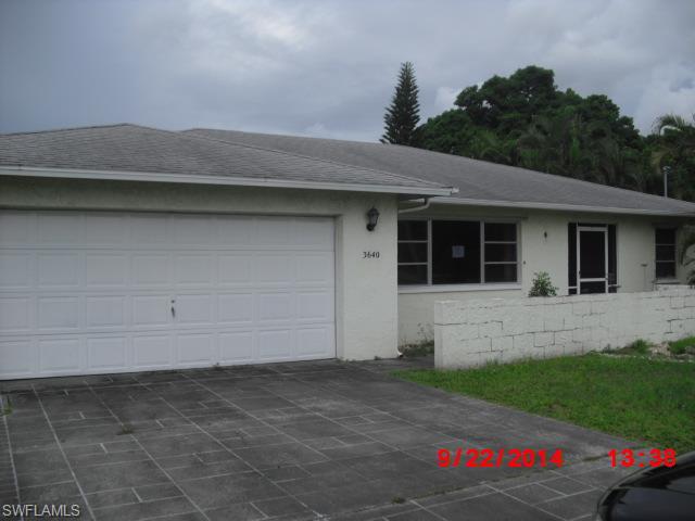 Concrete block home in a great location close to parks, Pine Island Rd, and Veterans.  Property is being sold “as is” and is subject to HUD Guidelines 24 CFR 206.125.