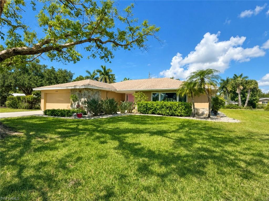 Welcome to this Fort Myers pool home in the Tanglewood neighborhood, offering comfort, style, and true Florida indoor-outdoor living. Situated on an oversized lot, this home features a flexible floor plan with multiple living areas, generous natural light, and an easy flow for everyday living, working from home, relaxing, or entertaining. The kitchen features updated appliances, ample cabinets, and extra counter space for preparing delicious meals for your loved ones.  Rest and relax in the generously sized bedrooms filled with natural light, creating a cozy atmosphere, then step outside to your private paradise that includes a lanai with Coolaroo Shades for your comfort. Off the lanai is an oversized 30 x 20 pool and an extra-large, screened patio area where you can enjoy the sunny Florida weather in style, with plenty of space to unwind and entertain guests. All windows and sliders are hurricane impact, and the home features a new AC (2024) and updated electrical and plumbing throughout.