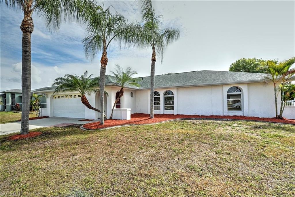 Adorable 3 Bedroom 2 Bath Home Located in a Great Area of San Carlos Park, South Fort Myers. Split Bedroom Floor Plan with Main Bedroom Sliders Leading to Spacious Back and Private Back Yard. Home has Been Freshly Painted Inside, Pressure Washed Outside, New Carpet, New Lanai Screens, New Roof in 2015, New 2 1/2 Ton 14 SEER A/C in June 2020. Home is on Central Water, Septic System, Tank Recently Pumped and Inspected. This Great Home is Centrally Located Close to Great Schools, Shopping, Interstate 75, International Airport, Parks, and so Much More.