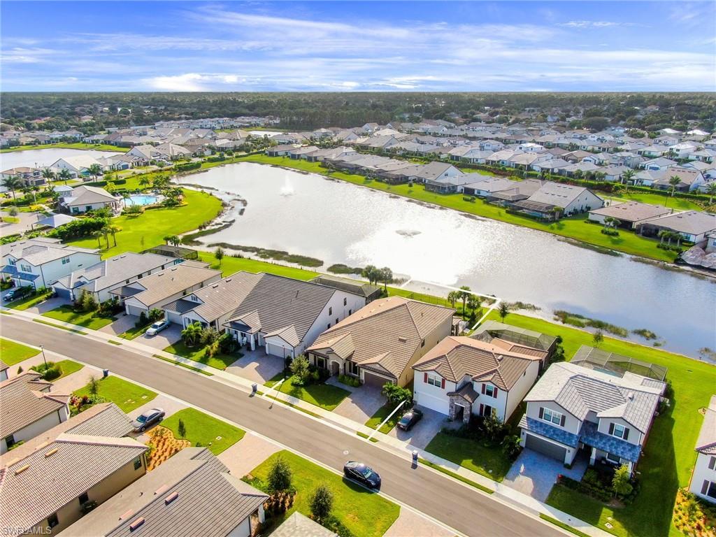 Prime Location!Welcome to one of Westbrook finest Estates “Dockside” floor plan in Fort Myers  most desired exclusive Pulte Communities. This wonderful lake view, two story Single Family Pool Home is like new.  Features nearly 4,200 Sq. Ft of living space, 4 large Bedrooms, 3 Full Bathrooms, 1 powder room, 2 den/offices, media/gym room, a huge loft & extended 2 car garage. Open Floor Concept, high ceilings, formal living room, family room, dining room, updated kitchen with quartz countertops, breakfast bar, huge island, New stainless steel appliances, New light fixture, New AC unit, New roof, new custom-built pool, fence back yard. Spacious Master Bedroom, master Bath with granite, large walk-in-shower & custom built-in walk-in closet, tile flooring in all living areas and laminated flooring in second floor. Westbrook offers resort style amenities such as Large Pool, Fitness Center, Social Room, Playground, Fire Pit. Low HOA fees include electronic Gated Entry, Lawn/Landscape Maintenance, Irrigation Water, Clubhouse and Amenities. Located minutes from I-75, Fort Myers Airport, JetBlue Park, Florida Gulf Coast University, Miramar Outlets, Fort Myers Beach, dining and shopping.