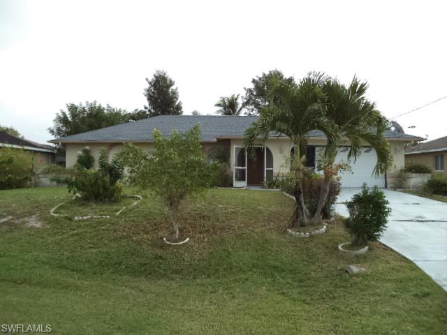 Great Southwest Cape neighborhood, convenient to Veterans Parkway, shopping, entertainment, health care.  Property is in City of Cape Coral utilities expansion area 6/7, streets are being newly paved now.  tucked into a nice neighborhood surrounded by gulf access waterfront homes.  Connection to the City's utilities will be required within 6-7 months.  Assessments and impact fees are on the 2014 tax bill.  This property will be sold at an on-line auction.  Auction rules apply and bids are subject to a 5% buyer's premium.  Please see YOUR AGENT for details.