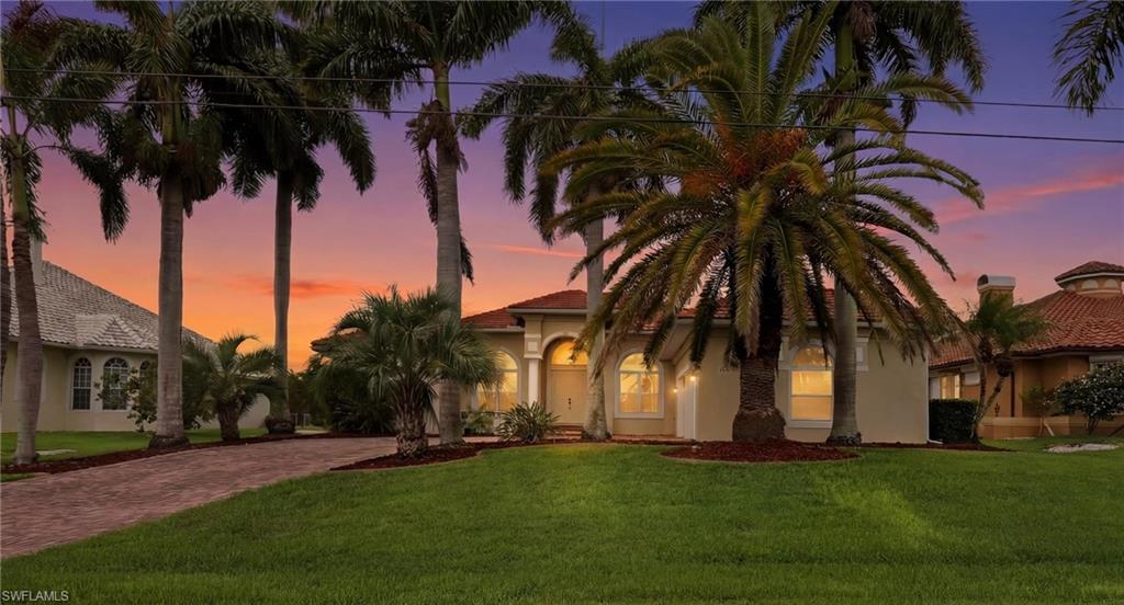 Located in one of the most desirable areas of Southwest Cape Coral, this beautifully furnished luxury villa offers breathtaking mangrove and spreader canal views and direct Gulf access with no bridges or locks!

The villa features a spacious primary suite and two additional guest suites, each designed for comfort and privacy. The home has 3 en suite bathrooms and even a poolbath accessible from the lanai. Spectacular water views can be enjoyed from the living room, screened lanai, pool deck, and private dock. Get ready to enjoy your morning coffee and even spot manatees and dolphins!

The open-concept kitchen is perfect for entertaining and features custom cabinetry, bar seating, and stainless steel appliances. Enjoy unforgettable dinners, beautiful sunsets, and relaxing evenings on the expansive screened lanai and pool area overlooking the water.

Recent updates include a new tile roof and pool cage screens (2023), new impact windows (2024) and most recent a new air conditioning system (2025).

Just minutes from Cape Harbour and conveniently close to the new Sands Park, featuring tennis courts, pickleball courts, basketball courts, and a children’s playground, this home combines luxury, comfort, and an unbeatable location.

Your Florida paradise awaits in this exceptional, Gulf-access waterfront villa, where luxury living and spectacular views come together.