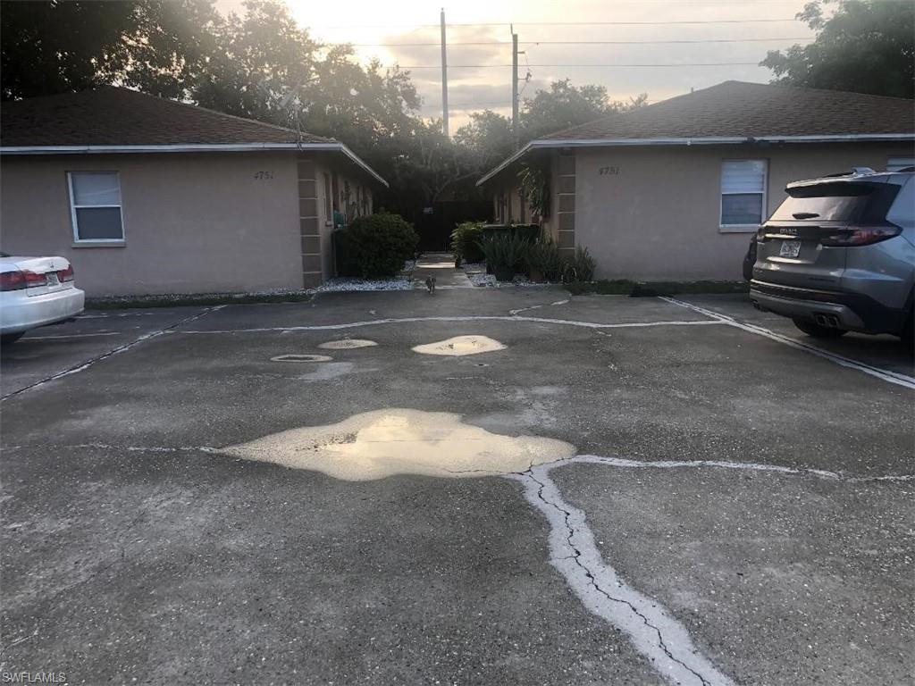 Rental available now. Convenient location in Golden Gate city with a large back yard and side yard all fenced in. One dog or cat under 25 pounds is allowed.  Two bedrooms , one full bath, great room, small kitchen.