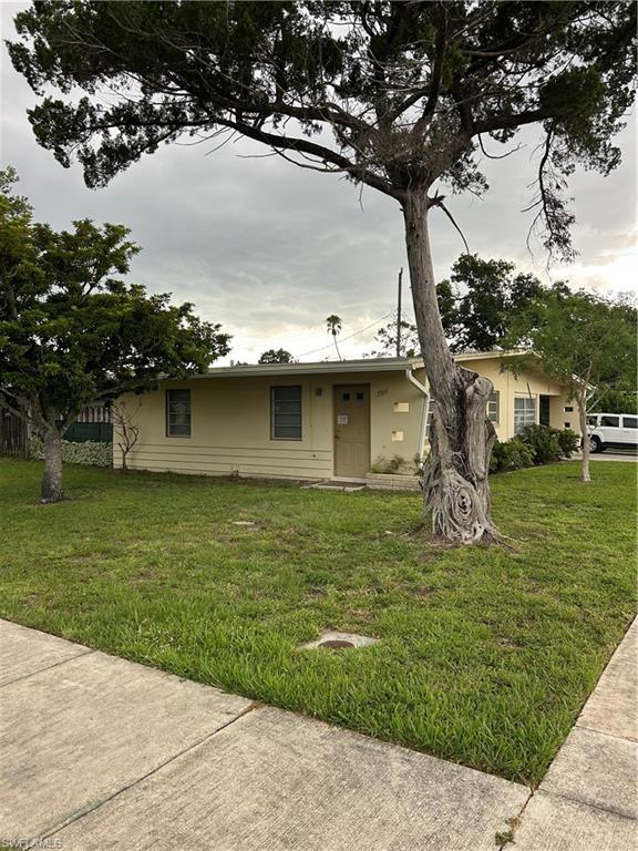Charming two-bedroom two bath home sitting on a spacious corner lot. Lots of potential! Shed included. Bring your imagination and make it your own.