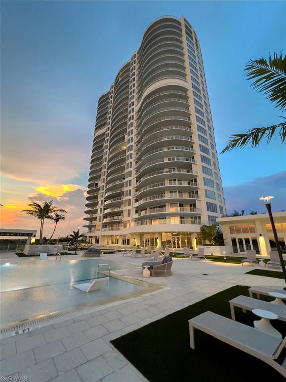 From Seaglass’ renowned developer, The Ronto Group, comes another residential wonder in a class all of its own: Omega at Bonita Bay. Omega’s residences will initiate a new standard of luxury. Floor to ceiling windows will fill the expansive, open floor plans with radiance. Vast, private terraces will command matchless views enclosing private outdoor kitchen, bar, and gas grill. 4,210 under air and 4,825 total living area. 3 bedrooms, 3.5 baths and den. With ceiling heights up to 10’ 4”, these ultra-lux residences will embrace Sub-Zero and Wolf kitchen appliances and Irpinia cabinetry. Opulent amenities reserved purely for Omega include, but are not limited to: infinity edge pool, pool pavilion with day beds and bar, fire pit terrace, putting lawn and dog run with pet washing station, as well as fitness/massage center with steam rooms, movie theater, Rooftop terrace and a 24 hour staffed front desk. Omega will rise at the northernmost point of Bonita Bay, a location destined for a grand ovation. Here, views of the golf course, Estero Bay, and Gulf waters beyond layer in captivating harmony. This residence includes a two car enclosed garage.
