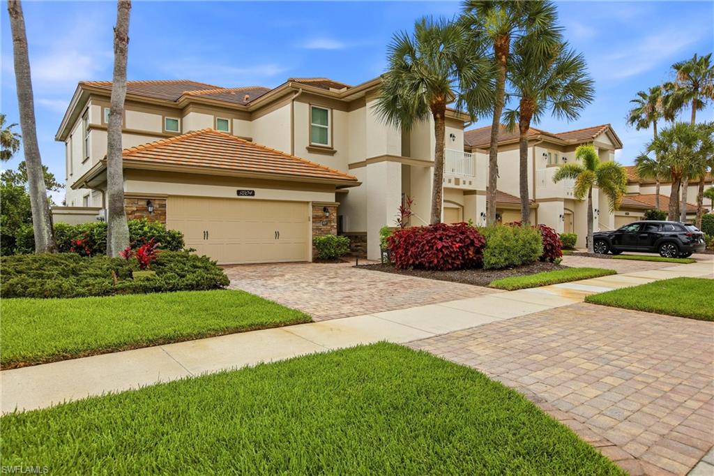 PET FRIENDLY RENTAL IN THE QUARRY available November & December 2026 & April 2027.  Experience the best of Naples living in this beautifully updated first-floor coach home in The Quarry, with an OPTIONAL FULL GOLF MEMBERSHIP transfer for tenants, not mandatory.  

This spacious residence features 3 bedrooms, 2.5 bathrooms, and a 2-car garage, offering both comfort and convenience. The thoughtfully designed kitchen showcases granite countertops, stainless steel appliances, and ample space for cooking and entertaining. Fresh paint throughout the home enhances its bright, clean, and modern feel.

Relax on the private lanai while enjoying serene views of the 16th hole, creating the perfect backdrop for morning coffee or evening unwinding. Electric hurricane shutters provide added security and peace of mind.

For golf enthusiasts, optional immediate membership access allows you to fully enjoy The Quarry Golf Club—a Par 72 championship course designed by Hurdzan and Fry, featuring water on every hole and a layout that challenges players of all skill levels.

Beyond golf, The Quarry offers an unmatched lifestyle with over 500 acres of navigable lakes ideal for boating, skiing, kayaking, and fishing. The newly renovated Beach Club is a central hub for residents, featuring a resort-style pool, lap pool, fitness and wellness center, and courts for tennis, pickleball, and bocce. Enjoy exceptional dining at the indoor/outdoor restaurant and Tiki Bar.

This turnkey property is ready for your arrival—simply unpack and start enjoying one of Southwest Florida’s most sought-after communities.