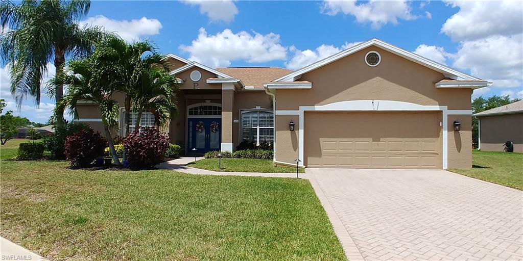 Please come to see this beautiful lakefront 4 bedroom pool home in The Enclave of Three Oaks Park.  This home checks all the boxes for your permanent dream home or winter get away.  The granite updates have been done for you in the kitchen and bathrooms.  Enjoy newer stainless steel appliances, washer and dryer.  The soaring ceilings, archways, and angled walls create a uniqueness not found in the average home. Freshly painted exterior, roof was replaced last year, electric shutters and the A/C are relatively new.  HOA fee is one of the lowest in the area and takes care of the community gate, clubhouse, play ground, tennis courts, exercise facility, large pool and spa.  Located in a private cul-de-sac of other lakefront homes your family will also have the best amenities this area has to offer including Gulf Coast Town Center, Miramar Outlet Mall, two major league baseball stadiums and still only about 30 minutes to the beach.