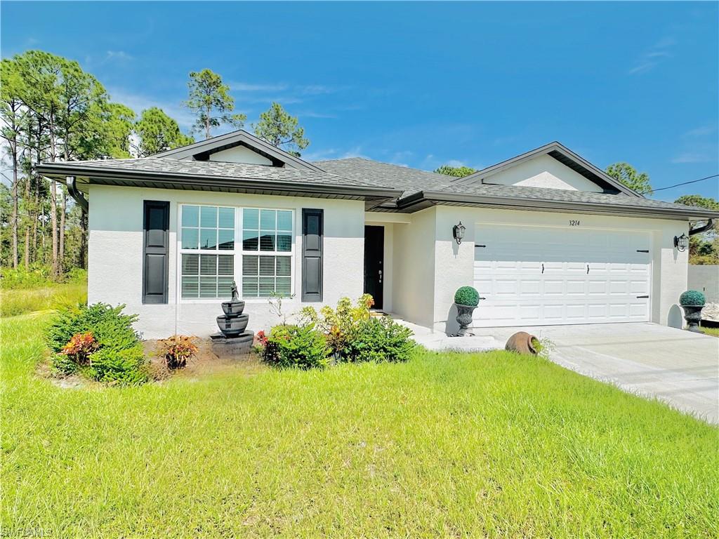 Built in 2023 and still covered by the builder's 10-year structural warranty, this move-in ready home offers upgrades and extras that can save buyers thousands compared to new construction. Originally built with carpet throughout most of the home, the owner upgraded to ceramic tile throughout the main living areas, leaving carpet in only the primary bedroom and one guest bedroom for added comfort.
Features include an open floor plan with vaulted ceilings, center kitchen island, large pantry, separate in home laundry room, stainless steel appliances, 30" upper cabinets, water treatment system, automated irrigation, under-truss lanai, high-efficiency A/C, Moen plumbing fixtures, dimensional shingles, poured concrete driveway, and PGT impact-resistant Low-E windows and sliding glass doors.
No need to purchase appliances or post-closing upgrades! Included are a refrigerator, washer, dryer, window blinds, ceiling fans, light fixtures, epoxy garage floor, and a 2024 automatic garage door opener. The spacious primary suite features a walk-in closet, linen closet, private water closet, and walk-in shower. A perfect opportunity to enjoy the benefits of newer construction without the added expense.