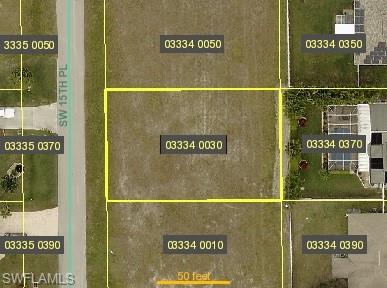 HOT AREA SW CAPE - Beautiful Eastern Exposure Lot with Central Utilities available, Close to Shopping, Banking and Just a short bike ride to Cape Harbour Shops and the Marina!