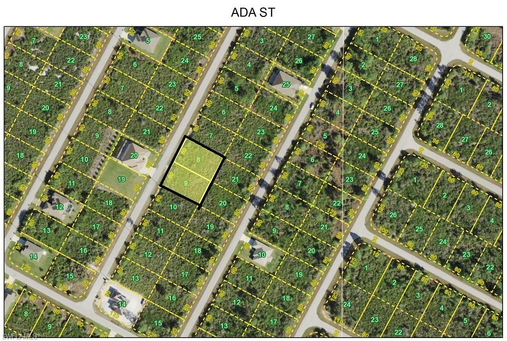 Wonderful 2 lot site in the watefront community of South Gulf Cove with sidewalks and parks.  County water and electric near by. May be in a scrub jay zone. Located close to the community boat ramp, park, trails, shopping and dining.  Boca Grande beaches are just minutes away.  Beached of Englewood only minutes away as well as Port Charlotte.  South Gulf Cove has an optional HOA that includes community boat ramp.  Grab your blueprints and get ready to build your dream home.  Come and enjoy the Florida lifestyle.
