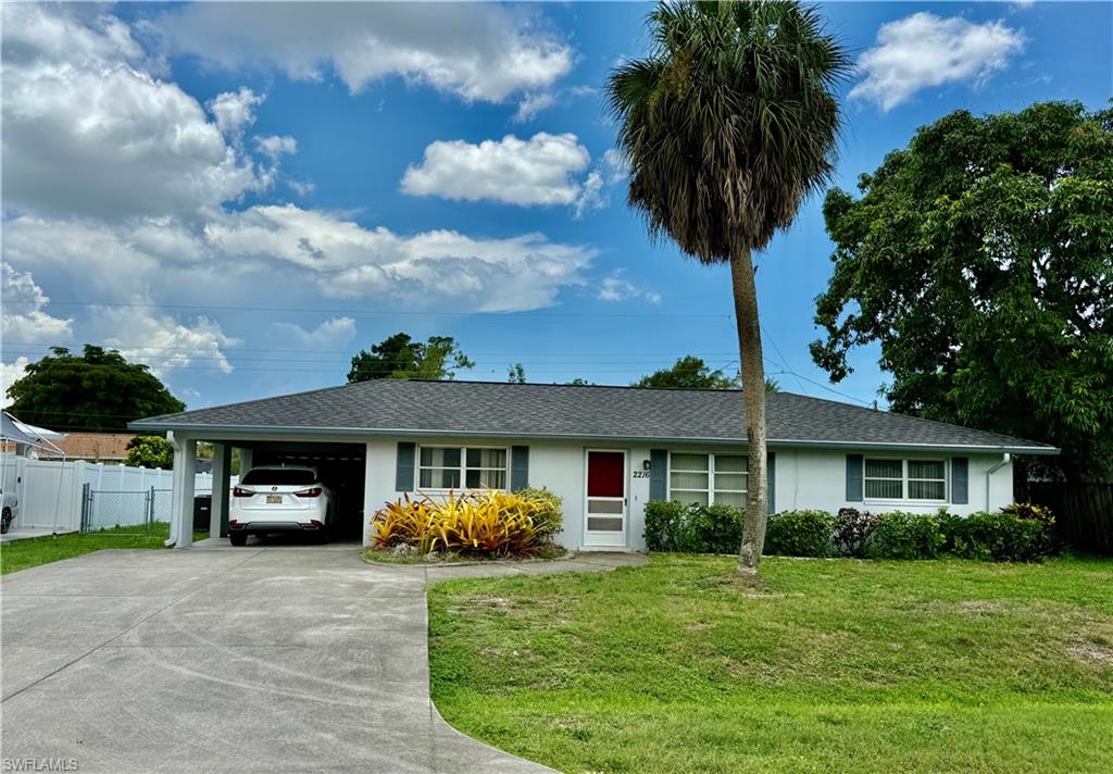 Great opportunity to own a 3-bedroom, 2-bath home in the established community of The Villas. This home features a split-bedroom floor plan, indoor laundry, and a fenced backyard.
The two major improvements  include a new A/C system and ductwork (2026) and a roof installed in 2018. The home is ready for its next owner to add their own finishing touches. It will benefit from new flooring, kitchen cabinets, and replacement of the lanai roof, making it an excellent opportunity for investors, renovators, or buyers looking to build equity.

Conveniently located near Bell Tower Shops, Regal Cinemas, restaurants, shopping, medical facilities, and I-75, this location offers easy access to everything Southwest Florida has to offer. Flood insurance is not required, and The Villas features a voluntary civic association with no mandatory HOA fees.

If you're looking for a home with solid bones, a desirable location, and tremendous potential, this diamond in the rough is worth a look.