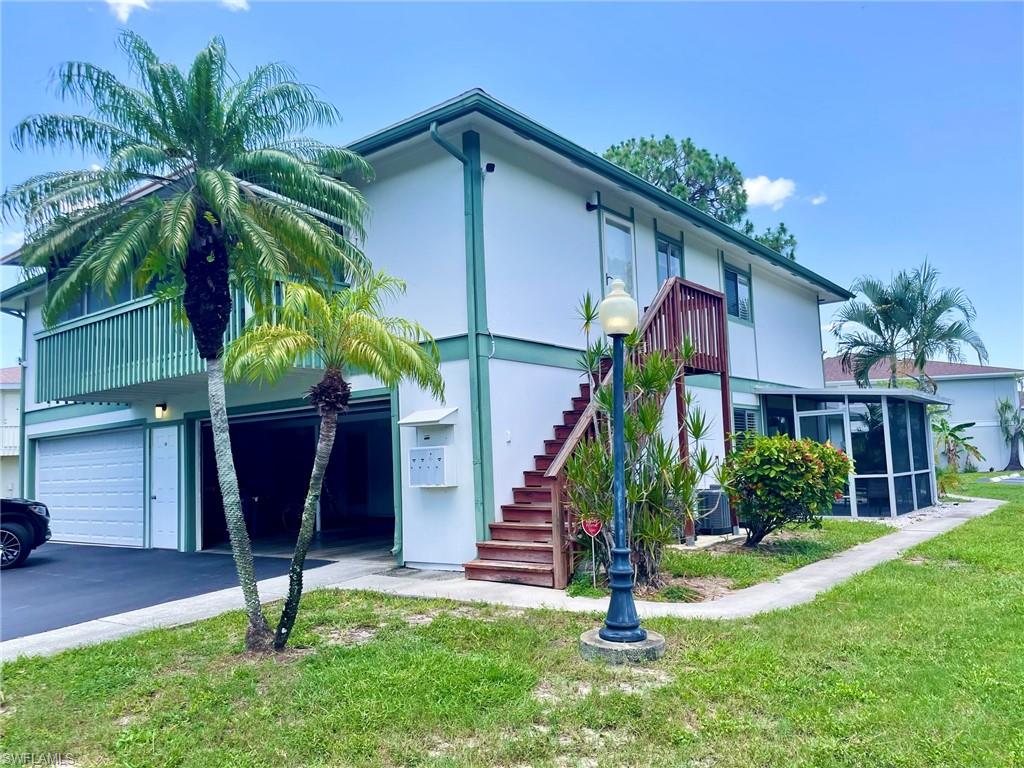 READY TO SELL! UPDATED, TURNKEY, FULLY FURNISHED! Move-in Ready Condo with ATTACHED 1 CAR GARAGE with storage closet in a Great Ft. Myers location & just min's away from the sparkling Community POOL! Located in back of community which is nice & private making this a great end unit with 2 bedrooms, 1.5 baths & a 1 car garage. All assessments paid, ROOF 2023, full-size washer and dryer on the first floor, updated 1/2 bath plus kitchen has breakfast bar, pantry plus cozy eat-in kitchen area. Remodeled full bath on the 2nd floor with the 2 bedrooms, extra-large walk-in closet plus an extra storage closet. Step right outside your front door and enjoy the community amenities plus nice strolls through the neighborhood makes it easy to relax or stay active without leaving the neighborhood. The location is hard to beat. Situated in central Fort Myers just off College Parkway, you’ll have quick and convenient access to Fort Myers Beach, Cape Coral, downtown Fort Myers, US-41, Bell Tower Shops only moments away for premier dining, shopping, and entertainment, banks, doctors, post offices. Provincetown is a Gated Community with 2 pools, tennis, shuffleboard, pickleball, convenient on-site management with LOW HOA fees located in the middle of town, close to everything! This condo has an additional screened-in Lanai to enjoy with convenient screen door & glass slider into the main cozy living area. NOT a 55+ community! The HOA allows flexible leases of 12 times per year with a 30-day minimum which is great. Whether you're looking for a full-time residence, rental opportunity or winter escape, this updated condo offers affordability and a prime location in the center of it all.