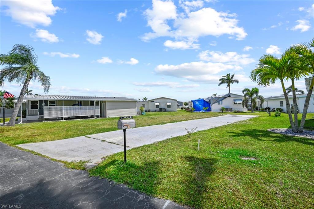 Nestled in the vibrant ages 55+ community of Thunderbird, this manufactured home lot offers the perfect opportunity to embrace the Florida lifestyle. Located just a few miles from the pristine shores of Fort Myers Beach, you’ll enjoy convenient access to sun, sand, and surf. The community boasts a sparkling pool, shuffleboard courts, horseshoes, and bocce ball, providing endless opportunities for leisure and socializing. Low HOA fees of just $100/month! Thunderbird’s welcoming atmosphere and well-maintained amenities make it a sought-after destination for active adults. Don’t miss the chance to create your dream home in paradise!