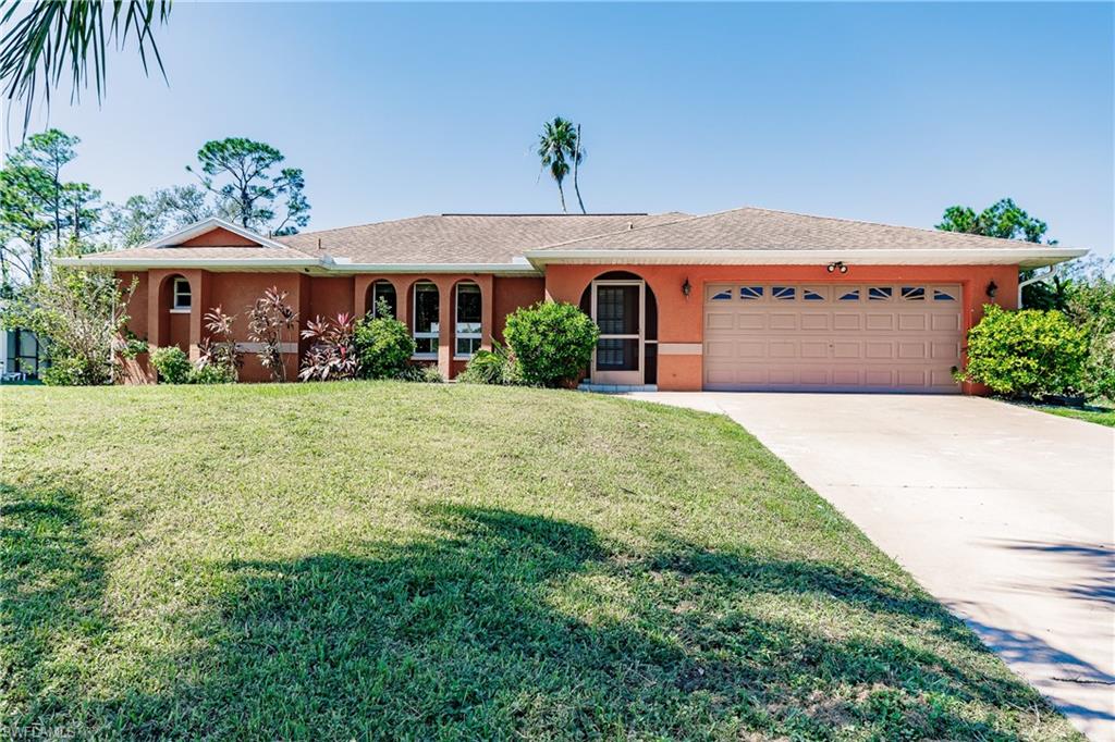 Amazing/Wonderful/Home right in the Main Heart of Lehigh Acres/ Near Shopping Center/Restaurants/Fitness Center/And Much more/ It Offers Volume ceiling/Big living room/gorgeous foyer to welcome you once you walk in your new home/ This home offer 3 Bedrooms/Plus a Den/ 2 full Bathrooms/ It also has a cool nice refreshing swimming pool for you to enjoy/Enjoy your Evenings in your pool with the nice sunset view/ This home has a separate storage space/ Kitchen offer an amazing refrigerator/microwave & range/granite counter tops/ Fabulous wood cabinets/ New roof 2016, new shed 2017, new A/C 2012/Schedule your showing appointment to see this wonderful home.
