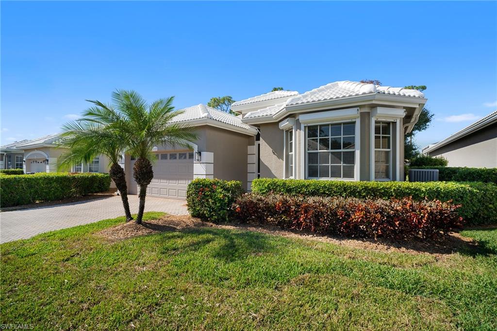 Why wait to build a new home miles away from everything you love? This beautiful, updated residence is ready for you now—located in one of Southwest Florida’s finest golf course communities. Step inside to a remodeled and modified kitchen (the wall between the kitchen and great room has been removed for a beautiful open view) that anchors a spacious, open floor plan—perfect for everyday living and entertaining alike. Enjoy new lighting, granite countertops, and newer appliances, wood flooring all thoughtfully chosen to blend style and function. Also this beautiful property is protected with easy to close hurricane shutters, newer no seeum screening and a 2018 tile roof! The main bathroom has been fully updated, offering a fresh, relaxing retreat. Outside, unwind in your stunning heated saltwater pool and hot tub with an outdoor fireplace while taking in a western exposure with a FABULOUS GOLF COURSE VIEW—ideal for breathtaking sunsets with plenty of beautiful mature trees fore a shady enjoyment. Outdoor living at its finest!!!! From the view to the upgrades, this home truly offers a second-to-none lifestyle. Easy to show! Golf membership in attachments.