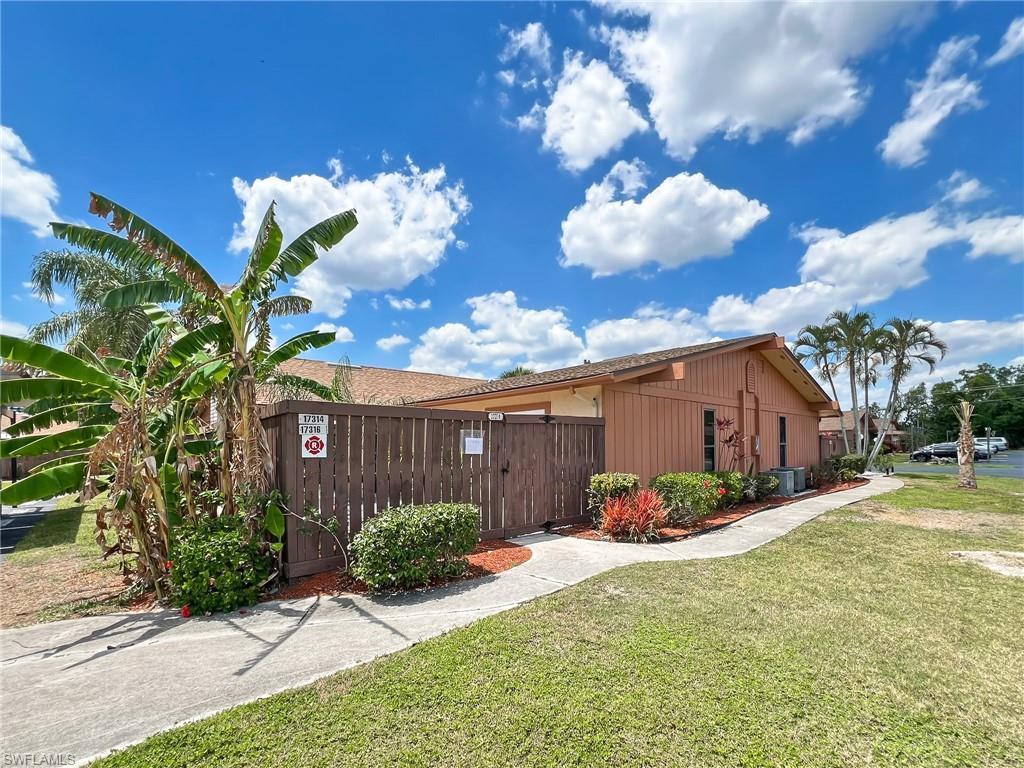 Fully renovated villa. Everything has been done to this 2 bedroom/ 2 bath villa to make this open, modern and new to include a New A/C and New Tankless Water Heater!  Don't miss this opportunity to live with close proximity to shopping, dining, the gorgeous SWFL beaches and public,  private golf courses, and everything Fort Myers has to offer.  The resort-style amenities, which include community pool, tennis courts, and clubhouse are within walking distance right across the street!