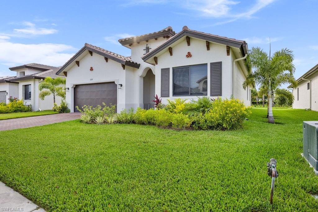 Welcome Home to Ave Maria Living in beautiful SW Florida. Relax in your home away from in this immaculate, built in 2023, 3 bedroom home, situated in the Maple Ridge Community of Ave Maria. This home is available for your for an annual rental with a minimum 6 months! The home has plenty of room for indoor and outdoor entertaining. Screened lanai for outdoor enjoyment. The home comes with a transferable membership to the Maple Ridge clubhouse and amenities and features a zero entry, resort style pool, a fitness/gym, community event rooms, sauna, pickleball court, outdoor exercise area, dog park, playground, and many public Ave Maria community activities. Some of the local Ave Maria amenities include: South and North Parks, an additional pool option at the community water park (FOR A FEE), some Ave Maria University events open to the public, local dining & shopping, weekly farmers market in season (Nov thru April) plus so much more. Ave Maria is a short driving distance to many other SW FL area amenities including area community events, local beaches, nature trails and preserves, parks, Corkscrew Swamp Sanctuary and so much more. Come enjoy the Florida lifestyle on your next extended vacation in Ave Maria, the fastest growing community in Southwest Florida!