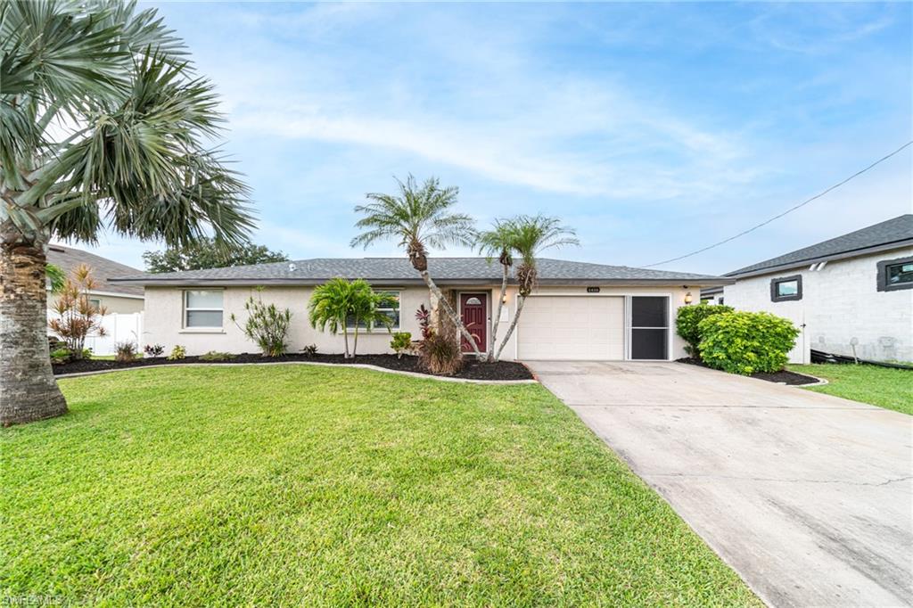 Move right in! This fully furnished pool home has been loved and upgraded by the current owner over the years...This could be your new carefree home or vacation property! Fully privacy fenced back yard with plenty of space for your dog or maybe to park a small boat. There are two boat ramps not far from the house.
Open floor plan boosting large modern soft close kitchen and oversized granite island, housing lots of storage and upgraded stainless steal appliances. Bathrooms have been remodeled, all new main bath with tile and large frameless glass door. Back lit light switches, 6 panel doors, new tile floors are just some of the improvements that were made. You'll appreciate the huge lanai area for plenty of covered and shaded outdoor space with a tiki bar and lounging area by the newly re-surfaced and heated pool. Rear western exposure will serve breathtaking sunset displays to end your Florida days.
No worries about A/C, pool heater, hot water heater... all new or newer, most recently brand new roof.
Located in the heart of Cape Coral in a very quiet neighborhood with easy & close access to shopping, restaurants and hospital.
All assessments paid and flood insurance assumable.