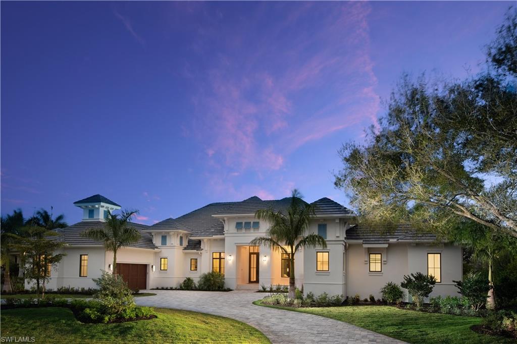 Welcome to the SOPHIA III by Stock Custom Homes! From the moment you enter this wonderful home, you will appreciate the quality of workmanship that is Stock Custom Homes! Tray ceilings, open floor plan, state-of-the-art appliances, living room fireplace, home automation and lighting control system, spectacular golf views and an exceptional outdoor living space is what makes this a favored model. No options spared in this 4.892 sq ft model. The lush grounds of Quail West have made it the hidden gem of Southwest Florida for many years. 36-holes of golf designed by Arthur Hills. A Builder Incentive of $40K toward the house membership is currently being offered.