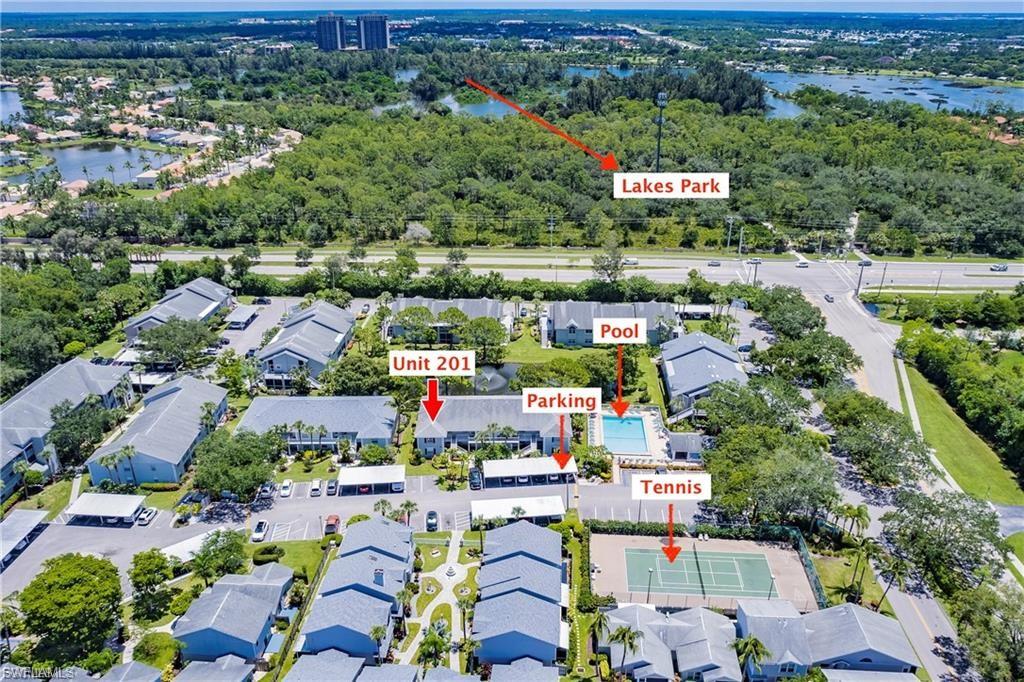 Exceptional Location. Exceptional Lifestyle.
Welcome home to this light-filled 3-bedroom, 2-bath condo nestled in one of Fort Myers’ most desirable locations. Overlooking peaceful water views, this residence features vaulted ceilings, an open-concept layout, and a spacious screened lanai designed for effortless indoor-outdoor living.
Just across from Lakes Park and only minutes from Fort Myers Beach and Sanibel Island, you’ll enjoy unmatched access to nature, beaches, shopping, and dining. Community amenities include a sparkling pool, tennis courts, and covered parking.
Available for annual lease beginning August 1.
