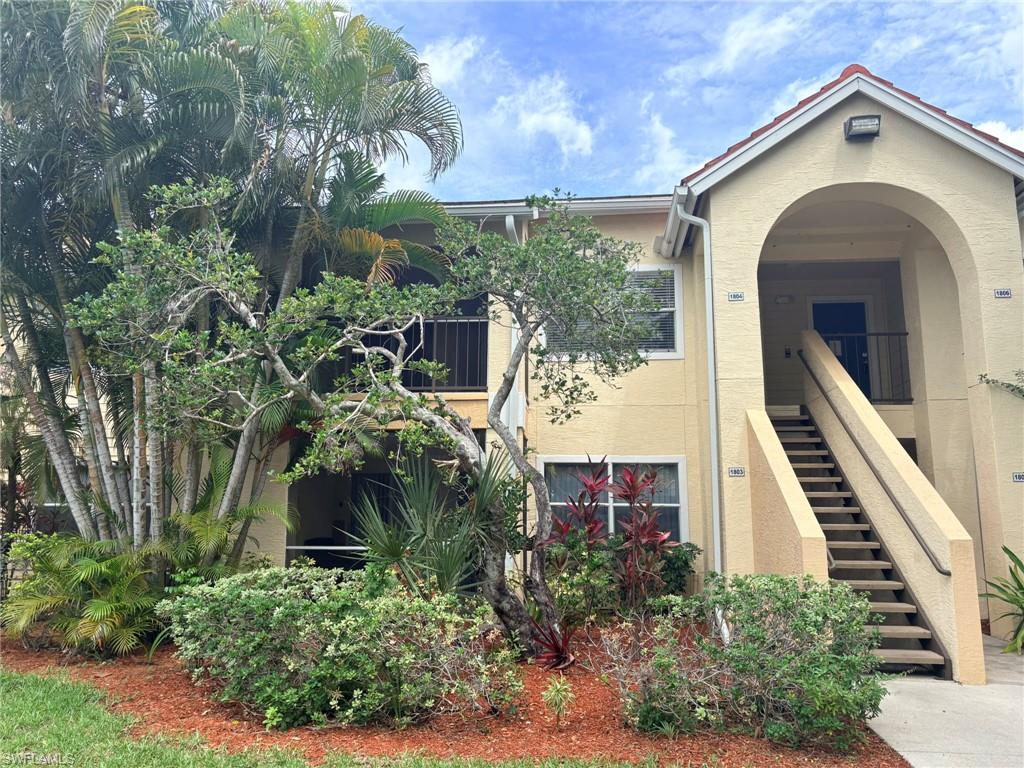 This well-maintained 1-bedroom, 1-bathroom second-floor condo offers comfort, convenience, and a fantastic central location. Featuring tile flooring throughout and an open, functional layout, this home is easy to maintain and perfect for everyday living.

Enjoy your morning coffee or unwind after a long day on the screened lanai, surrounded by beautiful shade trees for added privacy and a peaceful view. The lanai can be accessed through two sliding glass doors, allowing plenty of natural light into the living space. A washer and dryer are included for your convenience, and pets are welcome with approval.

Residents have access to community amenities including a swimming pool and fitness center. Conveniently located in the heart of Fort Myers, this condo is situated between US-41 and Summerlin Rd, providing easy access to shopping, dining, beaches, healthcare, and entertainment.