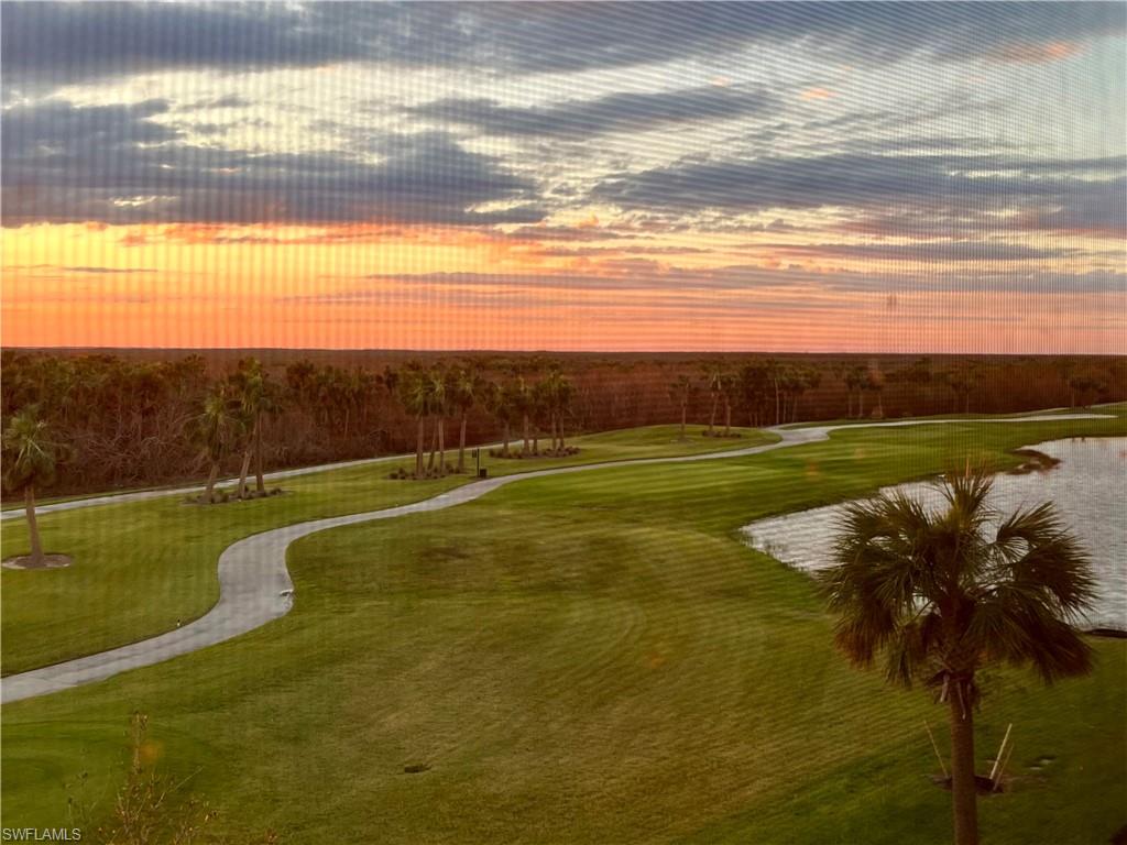 THIS IS IT! ONE OF A KIND! The *BEST* terrace location in all of Heritage Landing! *GOLF MEMBERSHIP INLCUDED!* Discover unmatched elegance in this top-floor "Carolina" end unit at Heritage Landing! With no neighboring building, this premium terrace location is unparalleled, offering ultimate privacy with preserve views on two sides and the advantage of no neighbors above. As a top floor unit, you'll enjoy higher ceilings while additional windows create a bright, airy ambiance flooding the space with natural light and framing breathtaking sunsets over the golf course, lake, and preserve. Enhanced with custom paint, trim, and designer lighting, this home surpasses model quality.Convenience is key with elevator access, a deeded storage closet, and an exclusive parking space! You'll love the convenience of additional guest parking and a community satellite pool just steps away!  Heritage Landing offers a guard gated entry, resort amenities center featuring resort style pool with lap lanes, tiki bar with full bar and full menu, state of the art fitness center, separate aerobics room, full service spa offering nails massage and facials, saunas and more! You'll also have full access to the 6 har tru tennis courts, 6 pickleball courts, and 2 boccee courts! Currently under construction, the grande clubhouse will showcase two additional restaurants including fine and casual dining, as well as an indoor/outdoor bar. Perfect for personal use or rental property! HURRY! WON'T LAST!